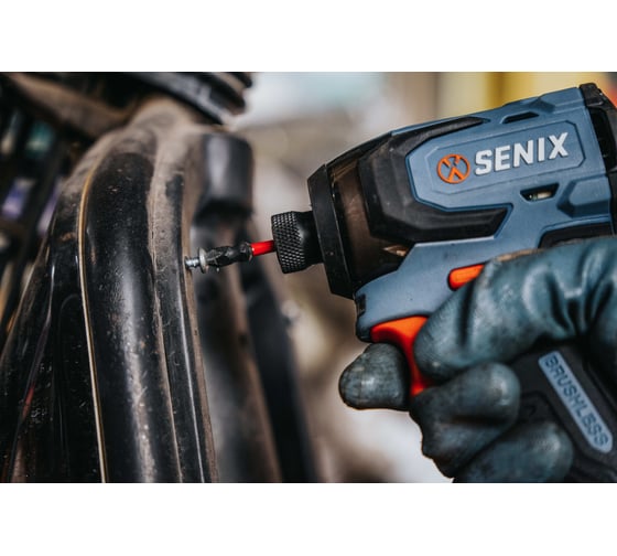 Импульсный шуруповерт SENIX X2 20В 180Нм, без АКБ и ЗУ PDIX2-M6-EU-0