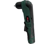 Профессиональная компактная аккумуляторная угловая дрель KLPRO 10,8Вт, 12 Нм, 550об/мин, Li-ion, ЗУ 20225 KLDAM1020