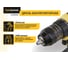 Дрель Hanskonner акк б/щ, 18В, 1BatterySystem, 65Нм, 1х4Ач, 13мм, кейс HCD1865SC 3