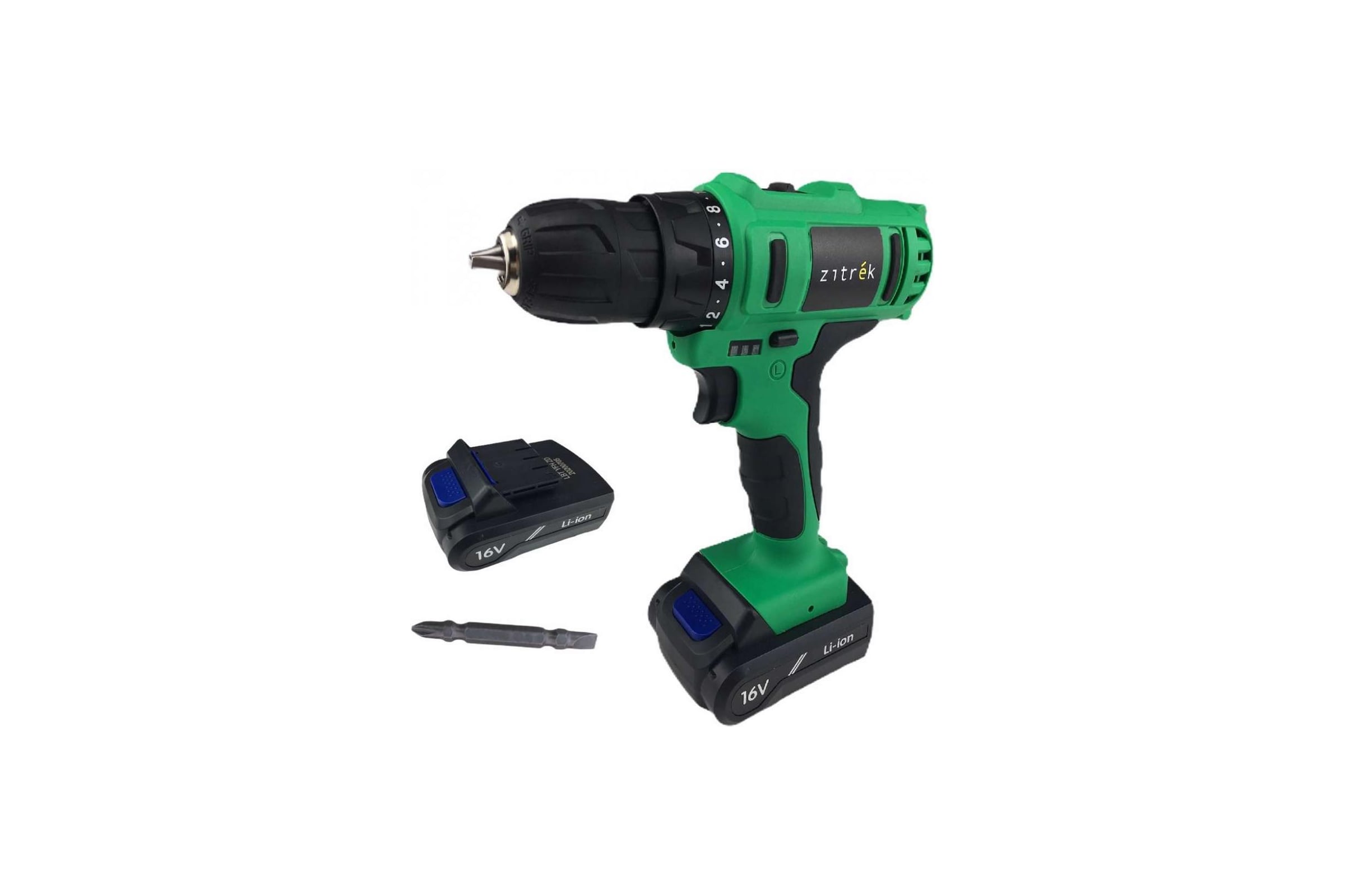 Аккумуляторная дрель-шуруповерт Zitrek Greenpower 16-Li 063-4075 — фото 3