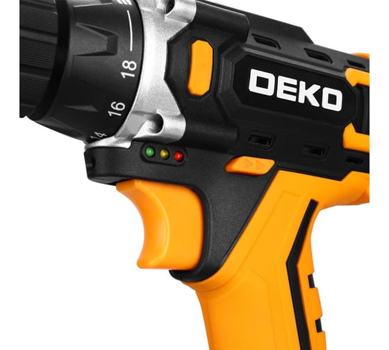 Аккумуляторная дрель-шуруповерт DEKO Banger 20V ONE+, 1x2.0Ач 083-1116