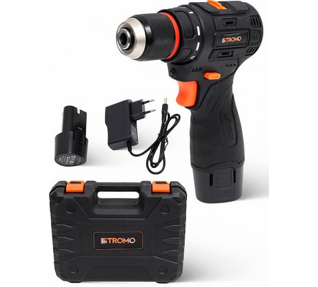 Шуруповерт аккумуляторный PROCRAFT Stromo 12В 30Нм (АКБ 2 Ач+ЗУ+ Оснастка + Кейс) SA12Li New