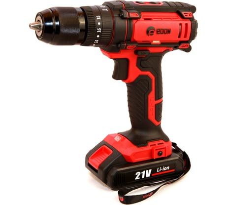 Аккумуляторная дрель-шуруповерт EDON AD-21AP 15422