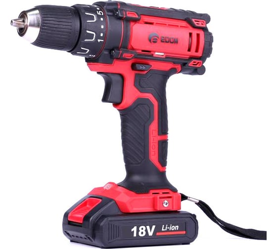 Аккумуляторная дрель-шуруповерт EDON AD-18AP 17511