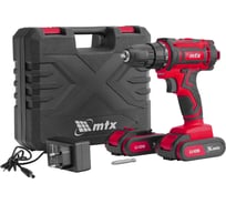 Дрель-шуруповерт аккумуляторная MTX CDS-20, Li-Ion, 20 В// 26186