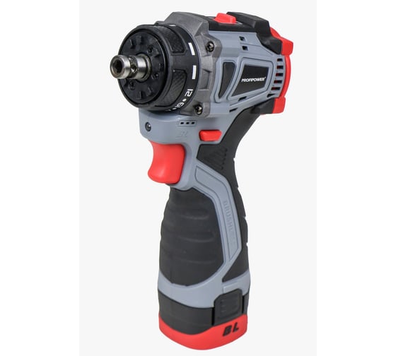 Аккумуляторный бесщеточный шуруповерт Profipower Комби BL-161C (16В, 40Нм, Li-ion 2шт, 2.0Ач, 2 скорости, 0.8-10мм, З/У, в кейсе) E0249