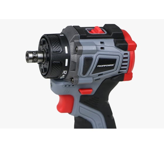 Аккумуляторный бесщеточный шуруповерт Profipower Комби BL-161C (16В, 40Нм, Li-ion 2шт, 2.0Ач, 2 скорости, 0.8-10мм, З/У, в кейсе) E0249