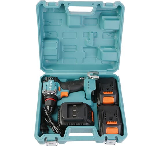 Дрель аккумуляторная Sturm 18В, 1BatterySystem, 60Нм, 2x2.0Ач, кейс CD1860BL