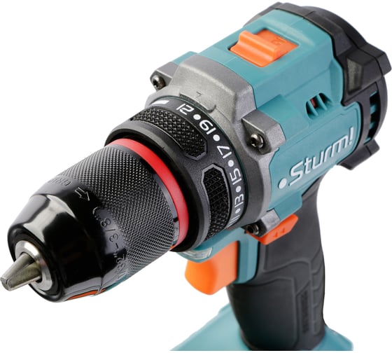 Дрель аккумуляторная Sturm 18В, 1BatterySystem, 60Нм, 2x2.0Ач, кейс CD1860BL