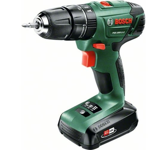 Ударная аккумуляторная дрель-шуруповерт Bosch PSB 1800 LI-2 06039A330L