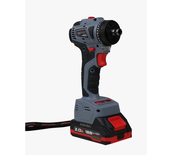 Аккумуляторный бесщеточный шуруповерт со сменными насадками Profipower MKBL-18BM (18В, 45Нм, Li-ion-2шт, 2.0Ач, 0,8-10мм, бита, З/У,в кейсе) E0250
