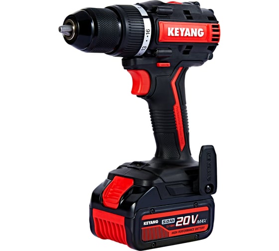 Аккумуляторная дрель-шуруповерт KEYANG DD20BLA-70C (Set)