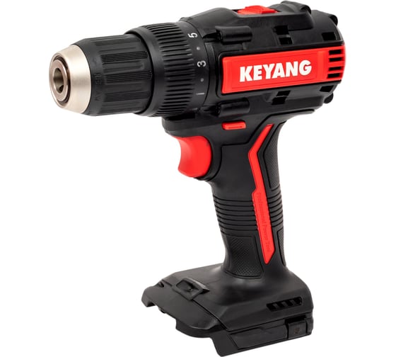 Аккумуляторная дрель-шуруповерт KEYANG без аккумулятора и ЗУ DD18BL-W (Bare) 1