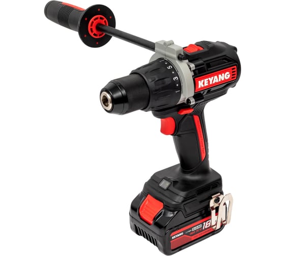 Аккумуляторная дрель-шуруповерт KEYANG 2 АКБ 5 А*ч DD20BLH-100E (Set) 1