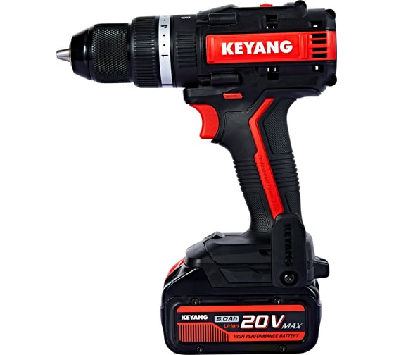 Аккумуляторная ударная дрель-шуруповерт KEYANG DM20BLA-70C (Set) 1