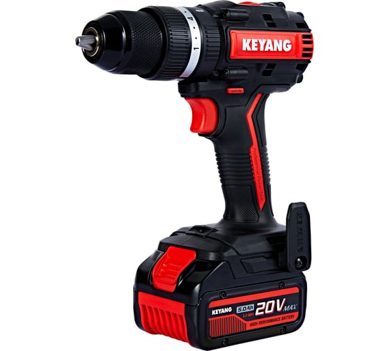 Аккумуляторная ударная дрель-шуруповерт KEYANG DM20BLA-70C (Set)