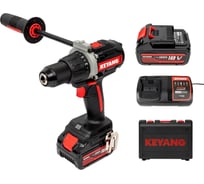 Аккумуляторная ударная дрель-шуруповерт KEYANG 2 АКБ 5 А*ч DM20BLH-100E (Set)