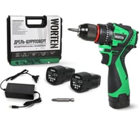 Дрель-шуруповерт бесщеточная WORTEN 2x3.0Ач, 16В IM КА-90000576