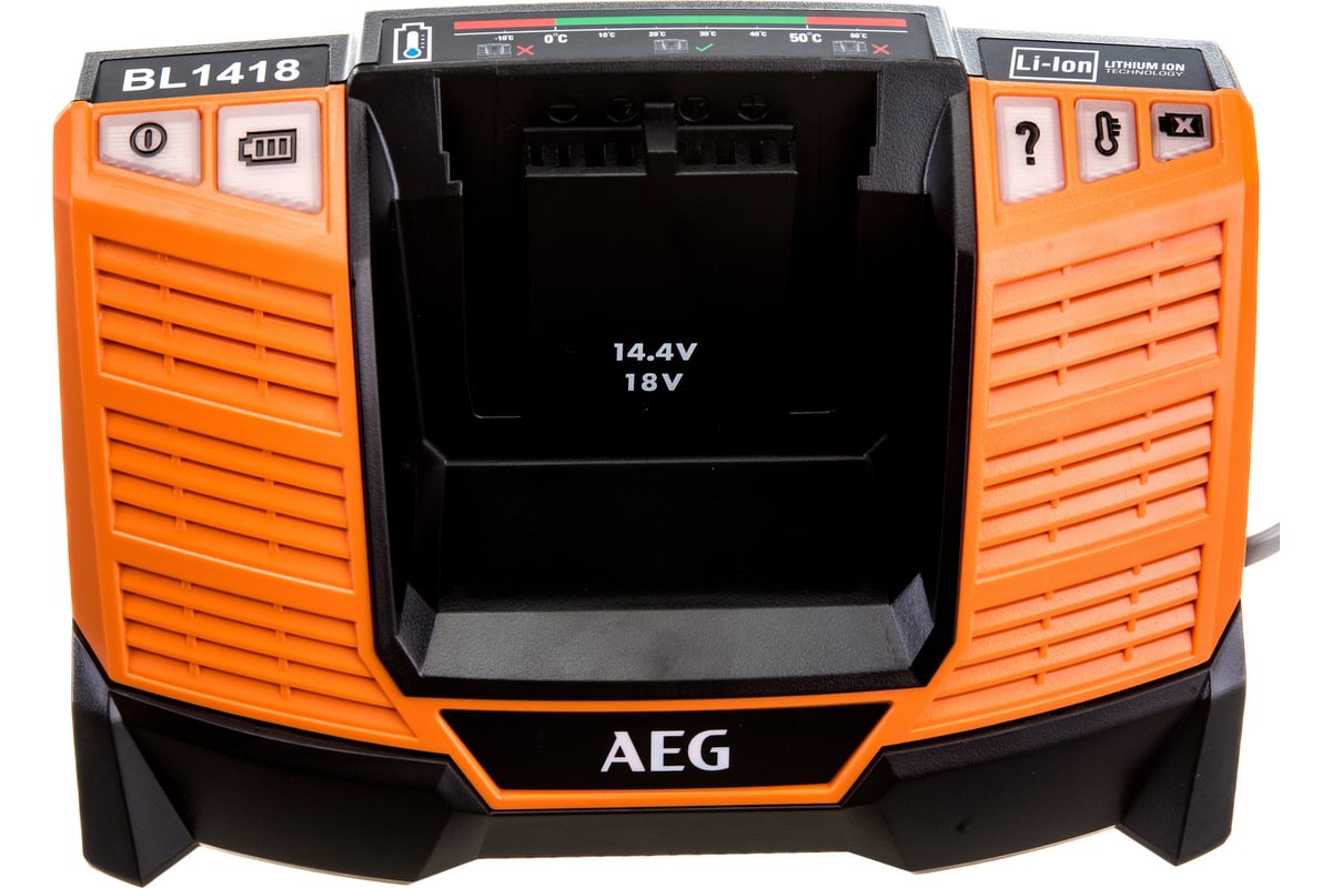 Бесщеточная аккумуляторная ударная дрель-шуруповерт AEG 18В BSB18C3BL ...