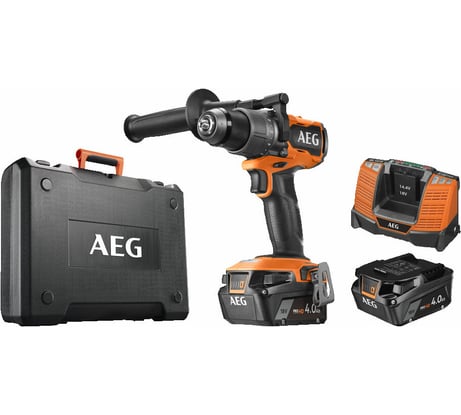 Бесщеточная аккумуляторная дрель-шуруповерт AEG 18В BS18C3BL-402C 4935478936