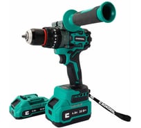 Мощный бесщеточный аккумуляторный шуруповерт для ледобура Rokodil с функцией удара Twist 2 Max, 140 Нм, 20В, 2 АКБ ( 2Ач и 4Ач) 1050057