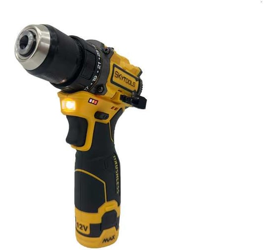 Аккумуляторная дрель-шуруповерт SKytools (2.0 Ач х 2, 12В) SK7002
