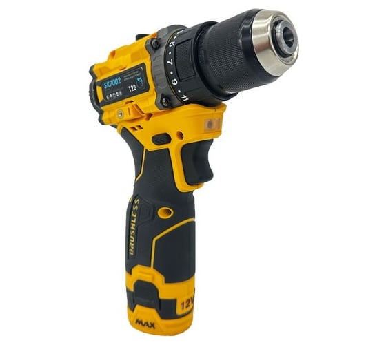 Аккумуляторная дрель-шуруповерт SKytools (2.0 Ач х 2, 12В) SK7002