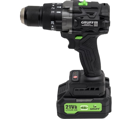 Аккумуляторный шуруповерт GRUFF GF-191