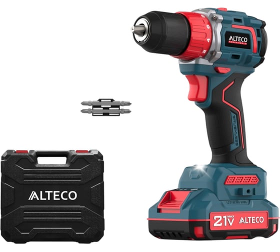 Бесщеточная аккумуляторная дрель шуруповёрт ALTECO CD 21-60 BL 82042