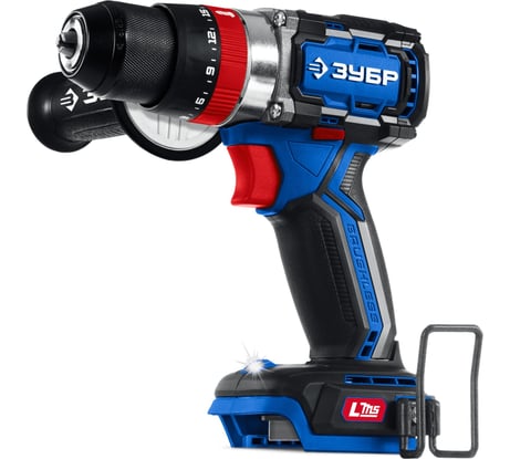 Бесщеточная ударная дрель-шуруповерт ЗУБР Профессионал 20 В, 70 Н·м, без АКБ (LMS), DBS-70