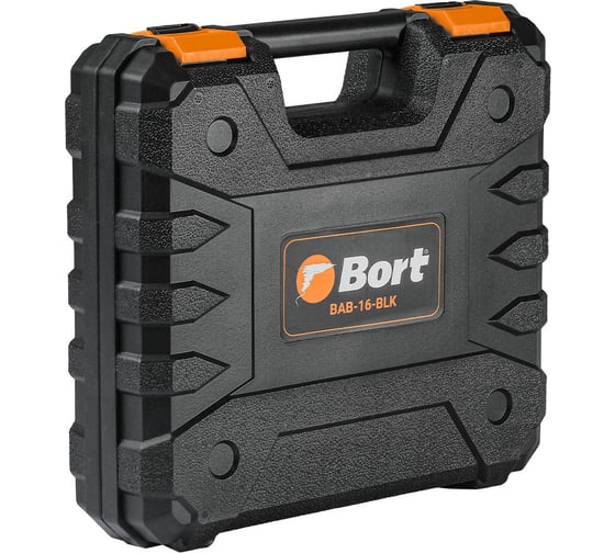 Дрель-шуруповерт аккумуляторная BORT BAB-16-BLK (2x2Ah+ЗУ) 93414868