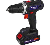 Дрель аккумуляторная безударная ПУЛЬСАР ДА 18-40 (18В, 40Hm, Li-on, 2,0Ah, 2 акк,,кейс) 923-101