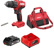 Набор SKIL Аккумуляторная ударная дрель-шуруповерт HD6280 (HD6280SE00+CB5197SE11+BG3224SE00) 9-1-000