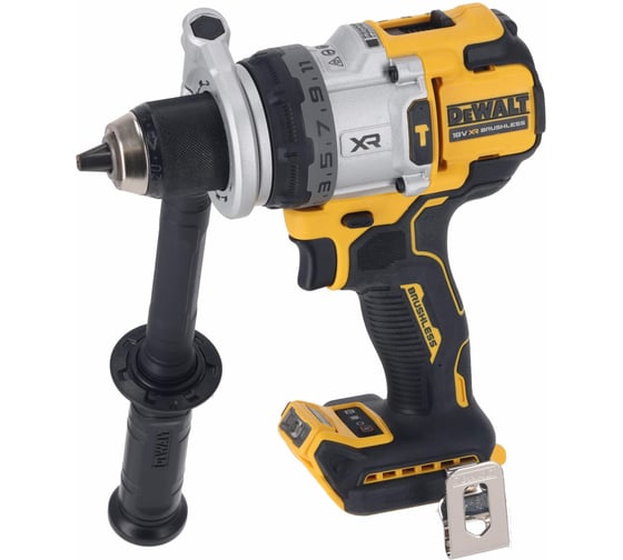 Ударная дрель-шуруповерт Dewalt DCD1007H2T, 18 В, 2250 об/мин, 38250 уд/мин, с 2 АКБ 5 Ач и ЗУ, в кейсе TSTAK DCD1007H2T-QW