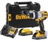 Ударная дрель-шуруповерт Dewalt DCD1007H2T, 18 В, 2250 об/мин, 38250 уд/мин, с 2 АКБ 5 Ач и ЗУ, в кейсе TSTAK DCD1007H2T-QW 1