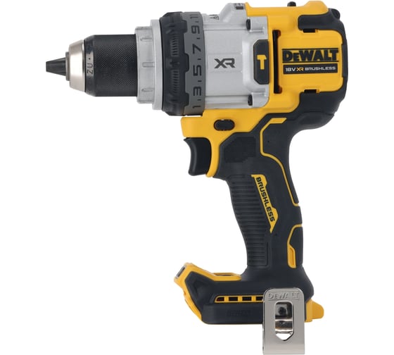 Ударная дрель-шуруповерт Dewalt DCD1007NT, 18 В, 2250 об/мин, 38250 уд/мин, без АКБ и ЗУ, в кейсе TSTAK DCD1007NT-XJ
