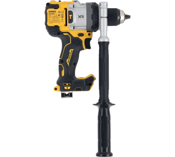Ударная дрель-шуруповерт Dewalt DCD1007NT, 18 В, 2250 об/мин, 38250 уд/мин, без АКБ и ЗУ, в кейсе TSTAK DCD1007NT-XJ