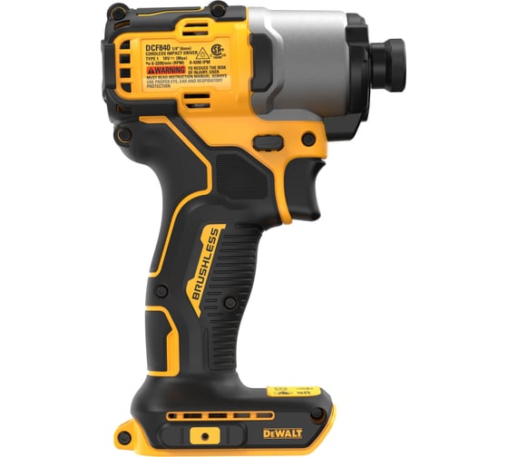 Аккумуляторный шуруповерт Dewalt DCF840NT, 18 В, 192 Нм, 4200 уд/мин, без АКБ и ЗУ, в кейсе TSTAK DCF840NT-XJ