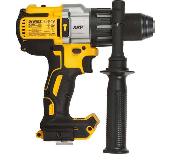 Дрель-шуруповерт Dewalt DCD996P3, 18 В, 2250 об/мин, 38250 уд/мин, с 3 АКБ 5 Ач и ЗУ, в кейсе TSTAK DCD996P3-QW