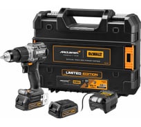 Ударная дрель-шуруповерт Dewalt McLaren Limited Edition DCD85ME2GT, 18 В, 2000 об/мин, с 2 АКБ 1.7 Ач и ЗУ, в кейсе TSTAK DCD85ME2GT-QW