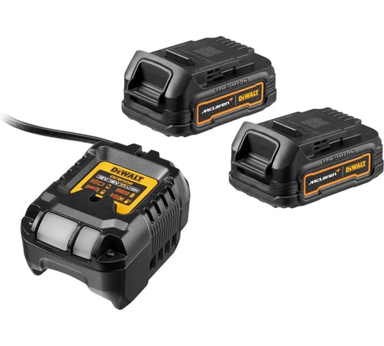 Шуруповерт Dewalt McLaren Limited Edition DCF85ME2GT, 18 В, 205 Нм, с 2 АКБ 1.7 Ач и ЗУ, в кейсе TSTAK DCF85ME2GT-QW