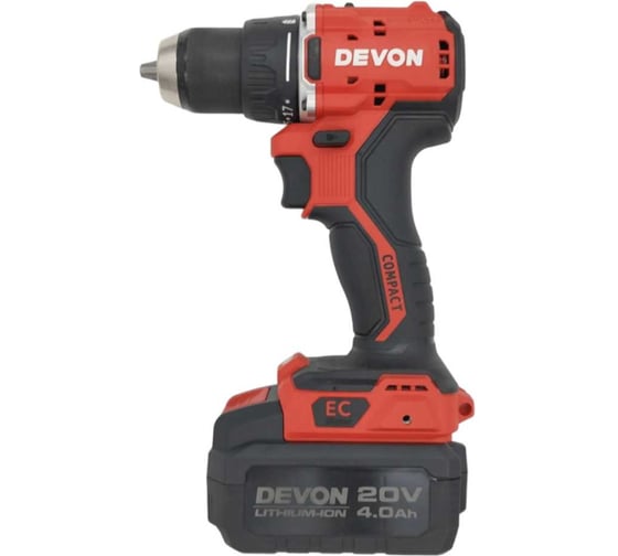 Аккумуляторный шуруповерт DEVON без аккумулятора и ЗУ 5203-Li-20
