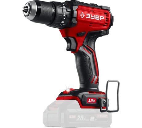 Бесщеточная ударная дрель-шуруповерт ЗУБР 20 В, 65 Н·м, без АКБ (LMS) ДБУ-65