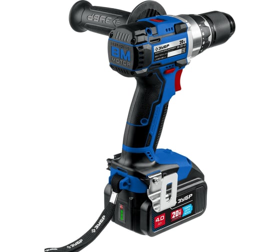 Бесщеточная дрель-шуруповерт ЗУБР Профессионал DB-201-42 - выгодная ...