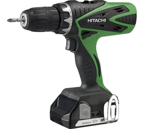 Аккумуляторная дрель-шуруповерт Hitachi DS18DSFL