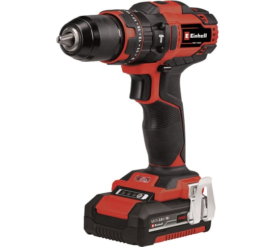 Аккумуляторная ударная дрель-шуруповерт Einhell PXC TE-CD 18/40 Li-i +64 2x2.0 Ah 4513992