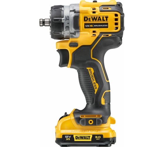 Дрель-шуруповерт Dewalt 12 В XR с набором из 4-х насадок DCD703L2T-QW