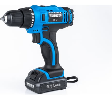 Аккумуляторная дрель-шуруповерт WorkMaster АШ-12Л
