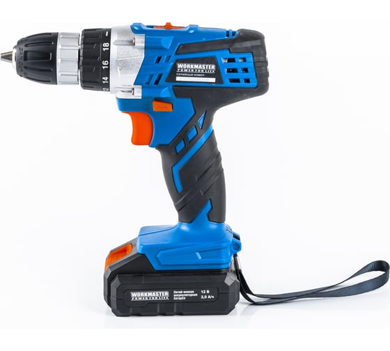 Аккумуляторная дрель-шуруповерт WorkMaster АШ-12М