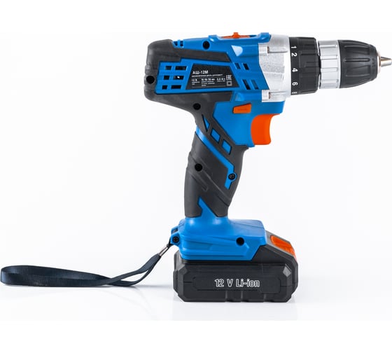 Аккумуляторная дрель-шуруповерт WorkMaster АШ-12М